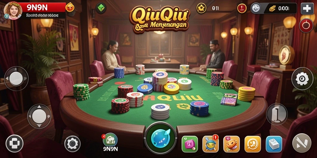 Screenshot gameplay QiuQiu yang menarik dan penuh aksi.