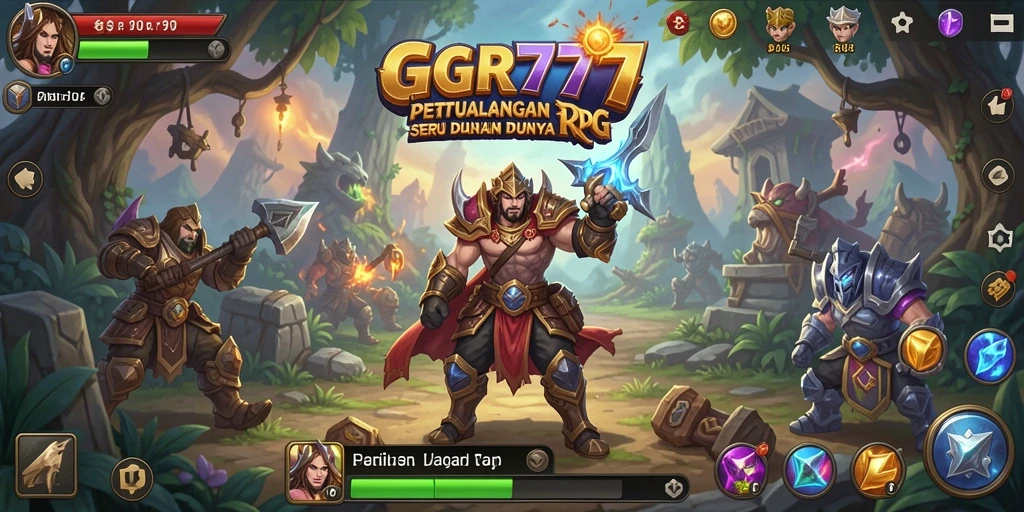 Screenshot utama GGR777 menunjukkan aksi RPG yang mendebarkan dan petualangan epik.