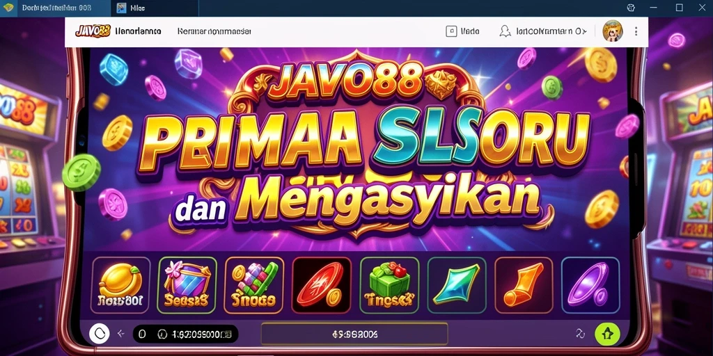 Tampilan menarik gameplay slot JAVO88 yang seru.