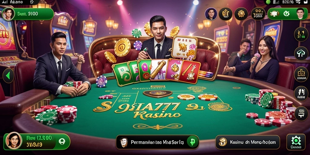Gameplay menarik dari SIA777 yang menghadirkan keseruan Kasino.