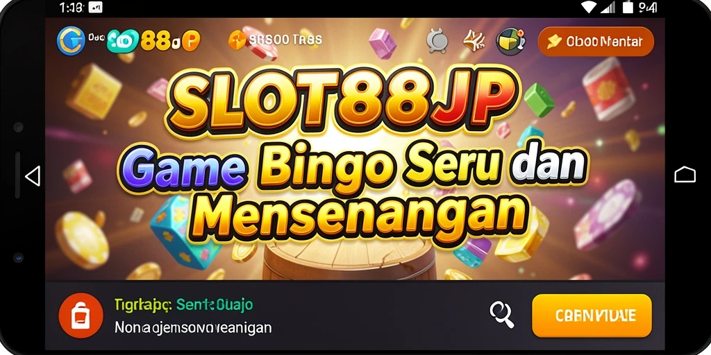 Tampilan gameplay seru di SLOT88JP dengan pemain bersorak saat menunggu angka.
