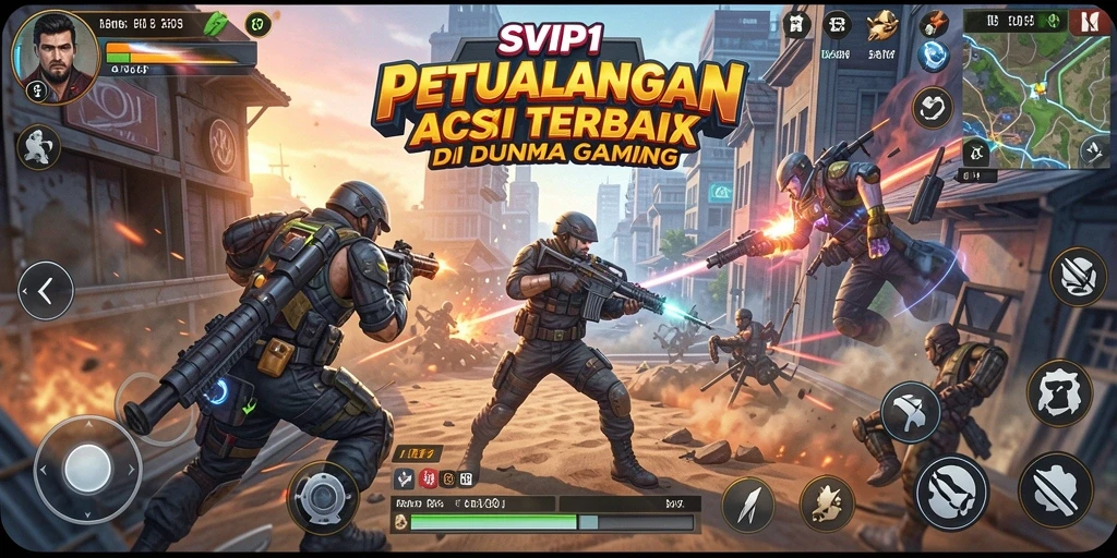 Gameplay mendebarkan dengan grafis menawan di SVIP1.